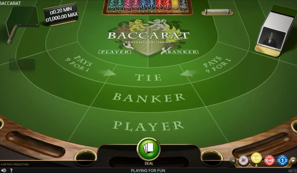 baccarat advanced tactics australia